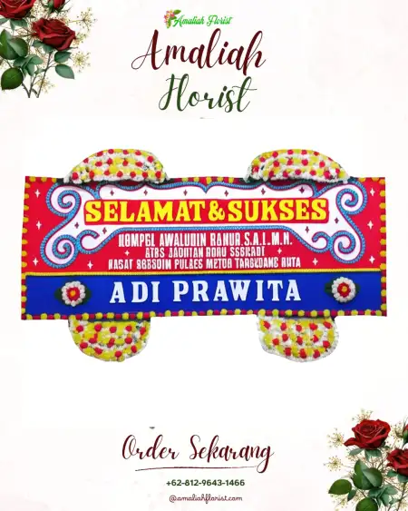 Papan Bunga Ucapan Selamat Tegal Kunir Kidul